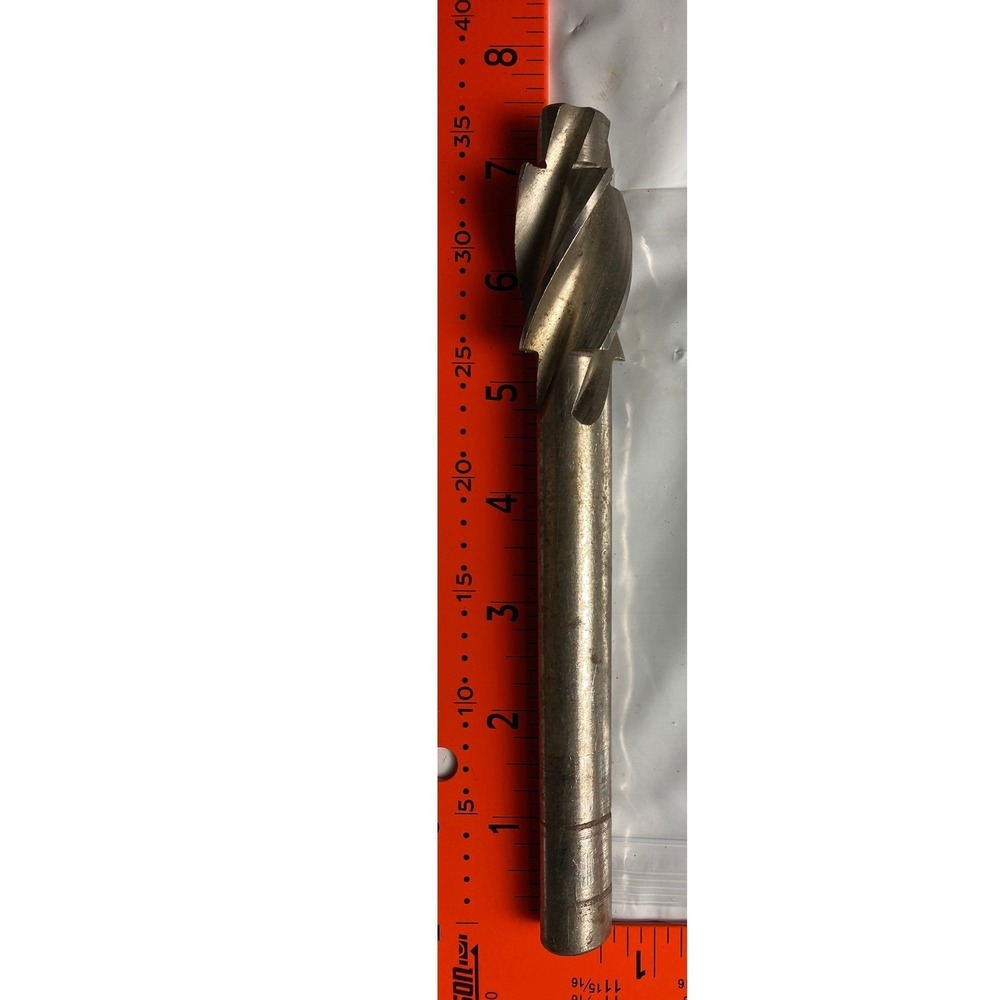 4 Flute Annular Cutter 1" Shank Approx 7-3/4" OAL Unmarked Core Drill Bit